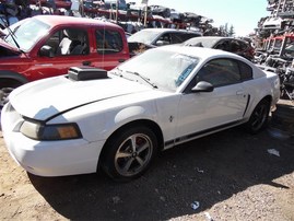 2003 FORD MUSTANG COUPE MACH 1 WHITE 4.6 MT PREMIUM F20109